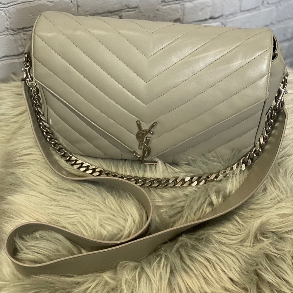 Saint Laurent Loulou Monogram Quilted Shoulder Bag